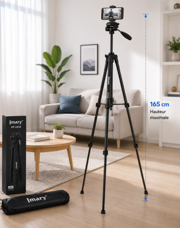 Trépied aluminium Jmary KP-2234