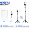 Lampe CCT pour smartphone