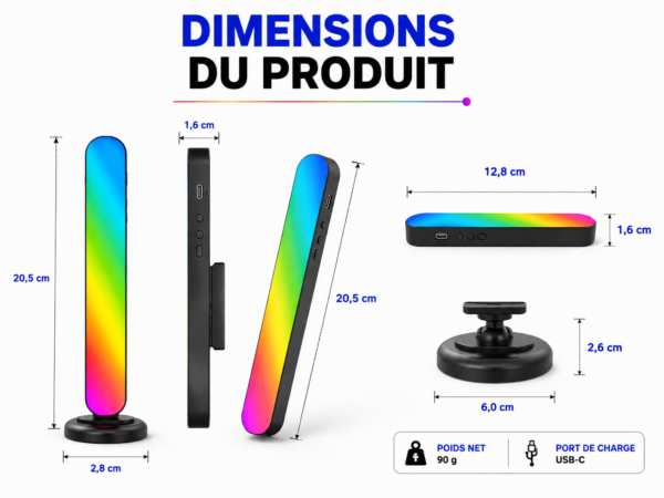 Lampe pour créateur de contenu