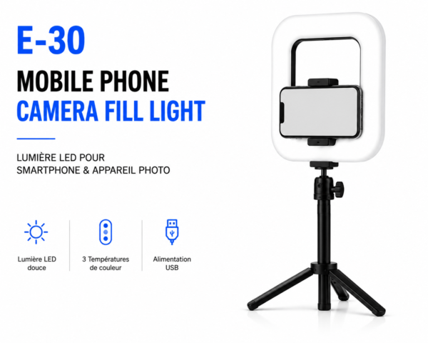 Lampe LED pour appareil photo