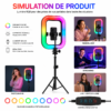 RGB portable pour smartphone et création de contenu
