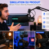 Shure SM7B microphone professionnel pour voix et broadcast