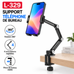 Support Téléphone L-329 – Dimensions du Produit