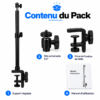 Support de fixation de table pour éclairage LED et accessoires